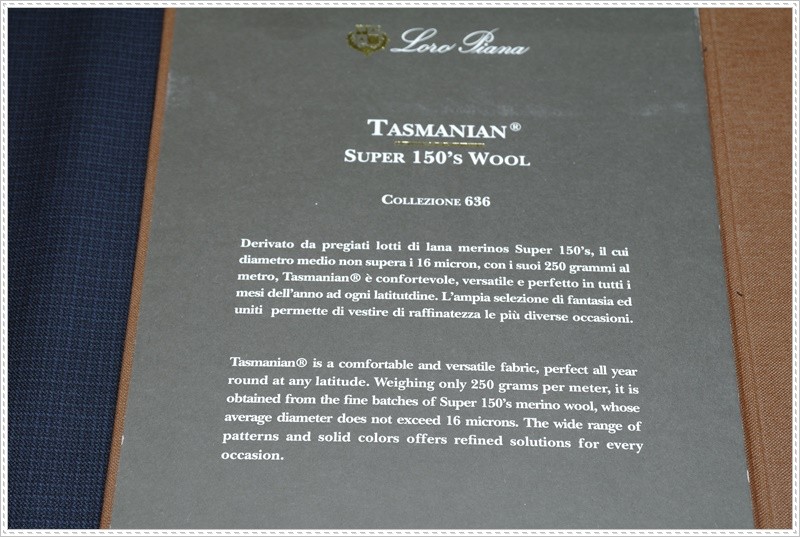 Tasmanian Super 150's Wool Collezione 636