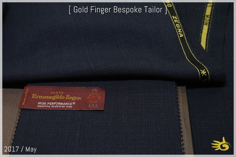 Ermenegildo Zegna High Performance [ 210 g/mt - oz 8 ] 100% Superfine Australian Wool 