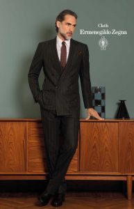 Ermenegildo Zegna 14 Milmil 14 [ 230/240 g/mt ] 89% SuperFine Australian Wool / 6% Silk / 5% Cashmere