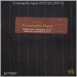 Ermenegildo Zegna Premium Cashmere 600 [ 240 g/mt - oz 8 ] 92% Cashmere / 8% Silk